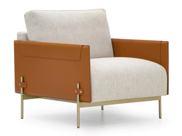V215 - Fabric armchair with armrests by formitalia luxury group - view 2